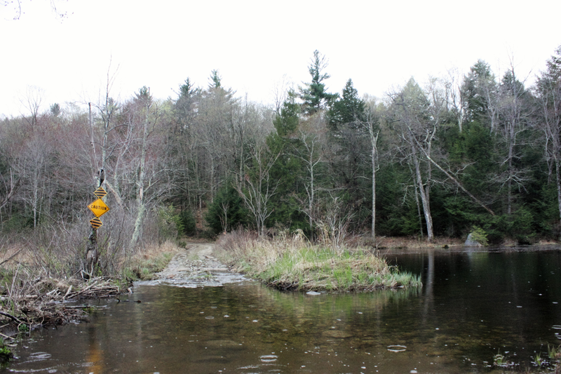A clear water crossing is always nice. Rushing streams and rivers push the car sideways and are impossible to see through. Mud pits too. That’s what rocks and sticks are for though: highly scientific depth testing.